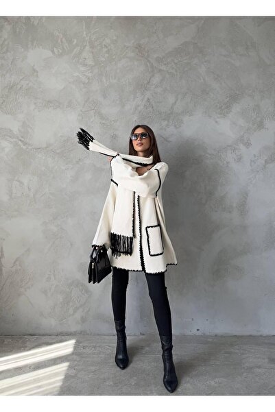 Store Şal Yaka Detaylı hırka