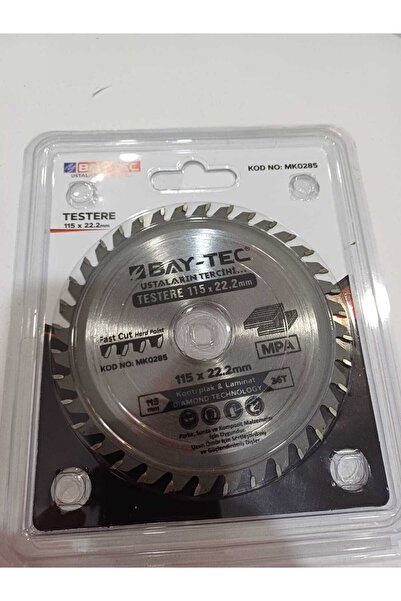 Baytec Mk0285 Parke Sunta Elmas Kesici Testere Disk 115x22.2 MM