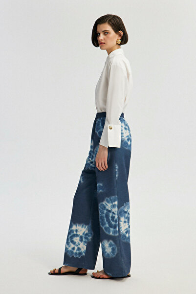 Touché Privé Batik Patterned Stylish Trousers