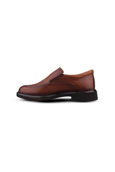 M.P. Men's Lace-Up Tan Classic Shoes