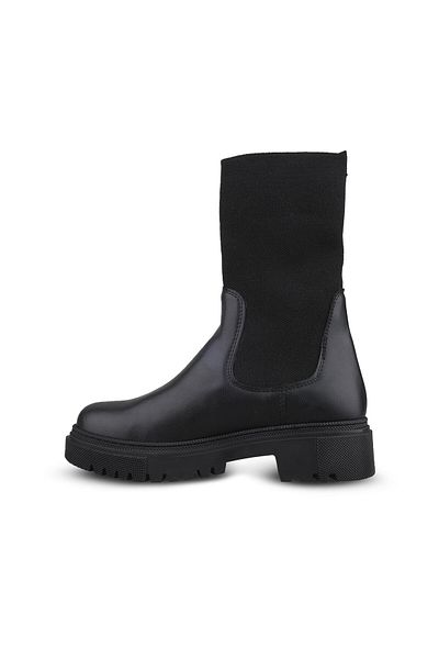 M.P. Cizme casual negre pentru damă