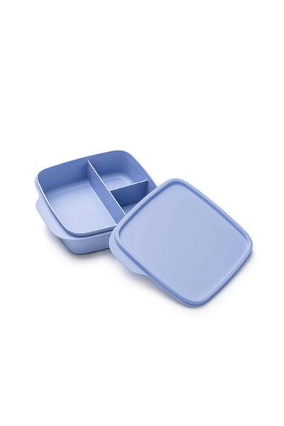 Tupperware 550 ml Blackberry Compartmented Food Carrying Container
