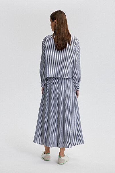 Touché Privé Πλισέ Φούστα πουκάμισο