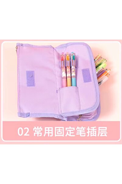 SANRIO Θήκη για στυλό πολλαπλών λειτουργιών Kuromi μεγάλης χωρητικότητας