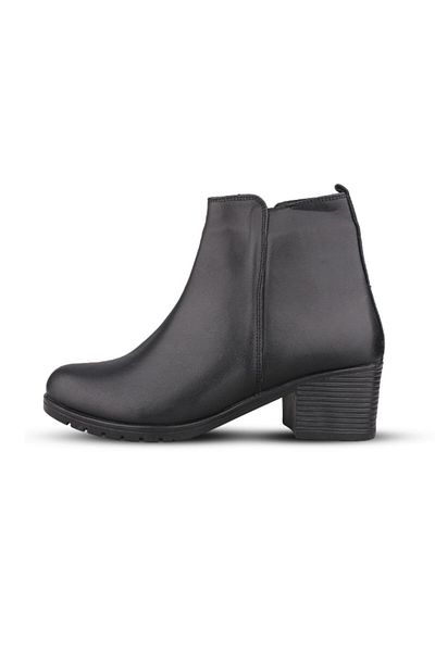 M.P. Cizme casual negre pentru damă