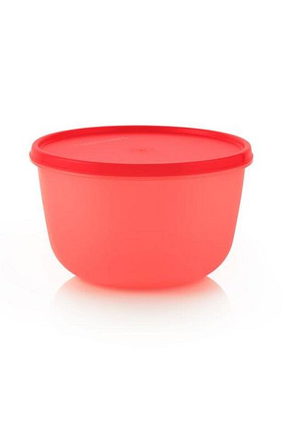 Tupperware Food Storage and Serving Container Fire Red 2 Lt