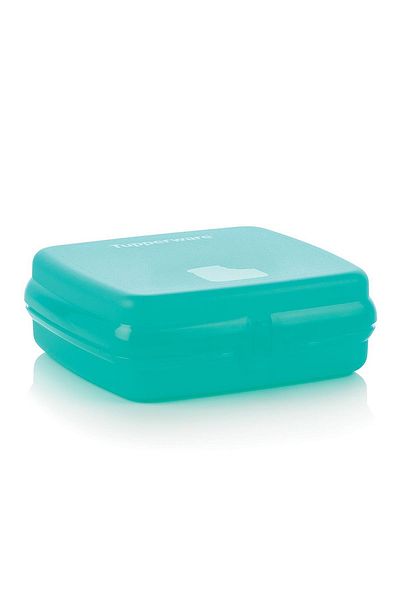 Tupperware Blue Nutrition Set 470 ml Water Bottle and Sandwich Box Eco-Friendly Design