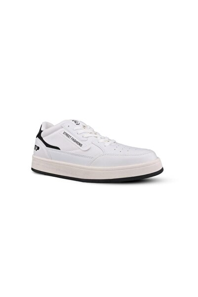 M.P. Erkek Bağcıklı Beyaz Sneaker