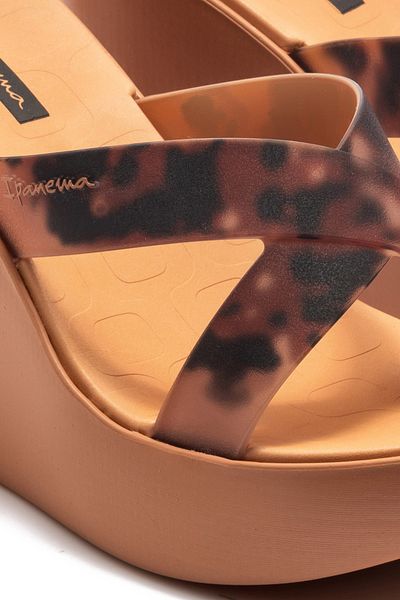 İpanema Коричневі високі модні жіночі капці - 35/40