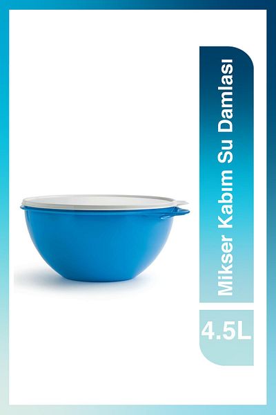 Tupperware 4.5 Lt Mixer - Food Preparation and Mixing Container, Water Drop