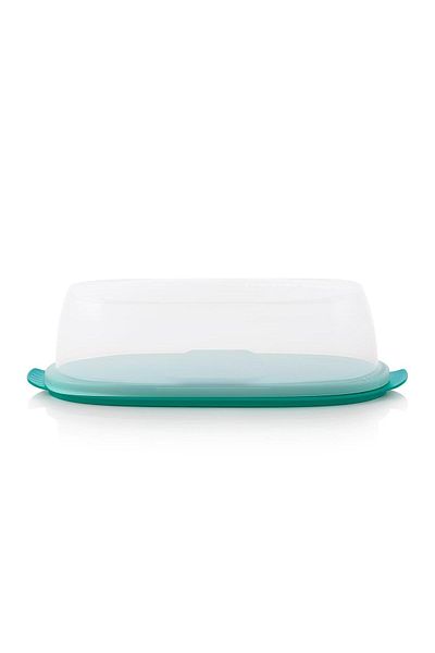 Tupperware 1.2 Lt Turquoise Deli Storage Container
