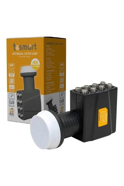 TAYFUN Smart Ultra Hd 4K Sekiz Çıkışlı Lnb Elembi- 8 Daire