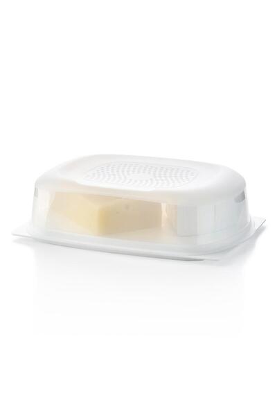 Tupperware Peynir Dünyası Dikdörtgen Buzdolabı Saklama Kabı