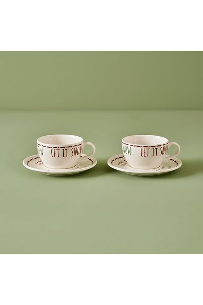 Bella Maison Jolly Set of 2 Tea Cups (270 Cc)