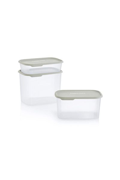 Tupperware One Touch Rectangular Dry Food Storage Container 2.8 Lt