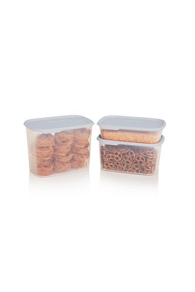Tupperware One Touch Rectangular Food Storage Container 1.3 Lt