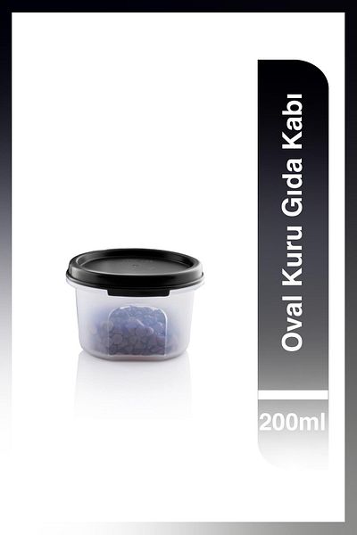 Tupperware Oval Pulses and Dry Food Storage Container 200 ml