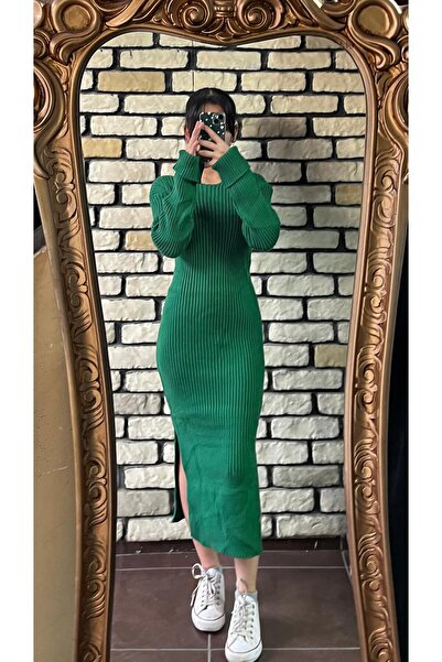 Mintaş triko elbise