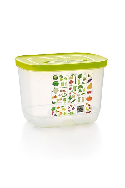Tupperware Greenhouse Series - High Body 1.8 Lt Lemon Storage Container
