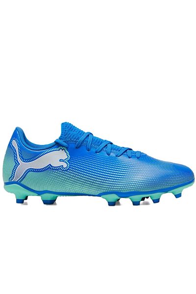 Puma Pantofi de fotbal colorați Future 7 Play FG/AG pentru gazon și gazon