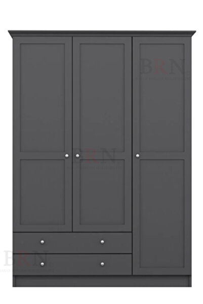 BRN Reklam matt antrasit kendinden yapışkanlı dolap masa kaplama folyosu 90x100