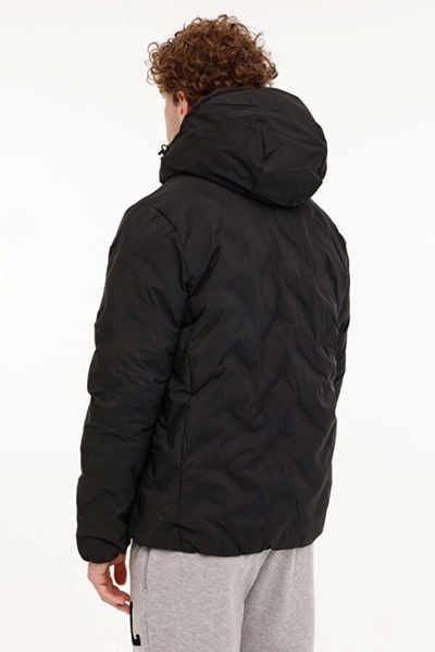 lumberjack 101813395 ML HENRY COAT 2SN17 4PR Siyah Erkek Kısa Kaban