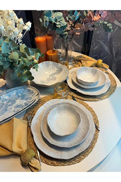 Kütahya Porselen KÜTAHYA PORSELEN SUNUM SETİ  3  PARÇA