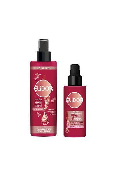 Elidor Brazilian Keratin Therapy Hair Care Series Set of 2