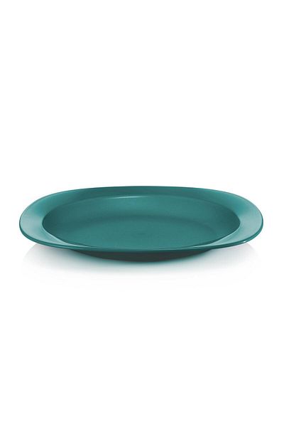 Tupperware Green Clover Serving Plate