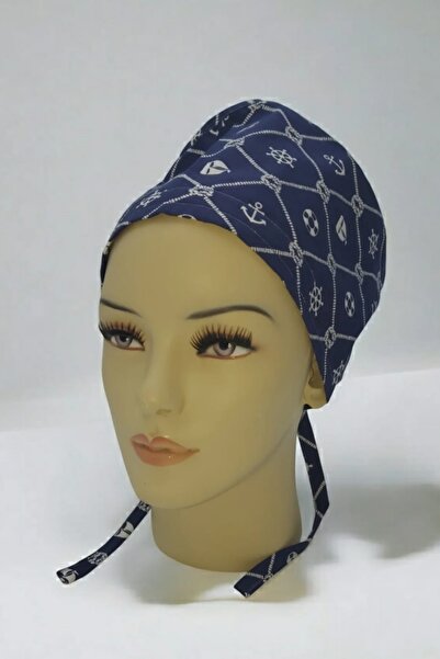 Çamder Bone Lacivert Uniseks Cerrahi Bone, Doktor, Hemşire, Sağlıkçı Hastane ...