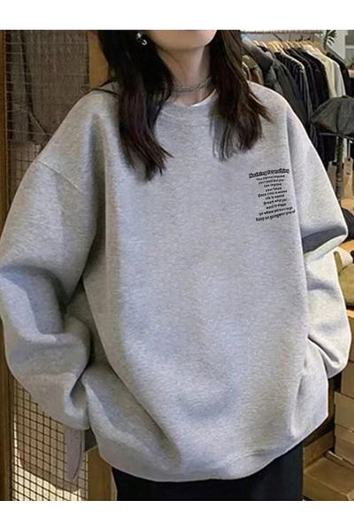 Hunors Sportswear & Company Unisex Nothing For Nothing Printed Oversize Sweatshirt