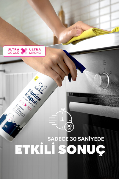 Papilion Mucize Köpük Yağ Sökücü Parlatıcı Yüzey Temizleyici 500ml
