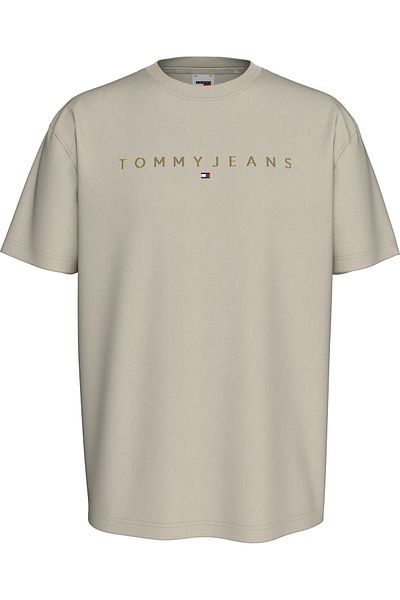 Tommy Hilfiger Tjm Reg Gold Linear Logo Tee Ext T-Shirt