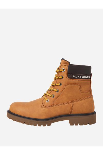 Jack & Jones Panelled Lace Up Boots