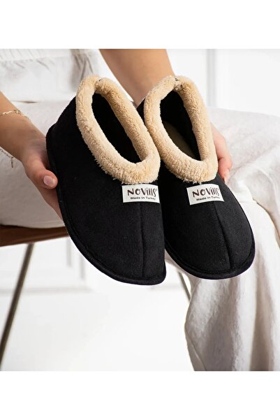 WOSSE HAFİF TABAN KIŞLIK UNİSEX PELUŞLU EV AYAKKABISI EV PANDUFU
