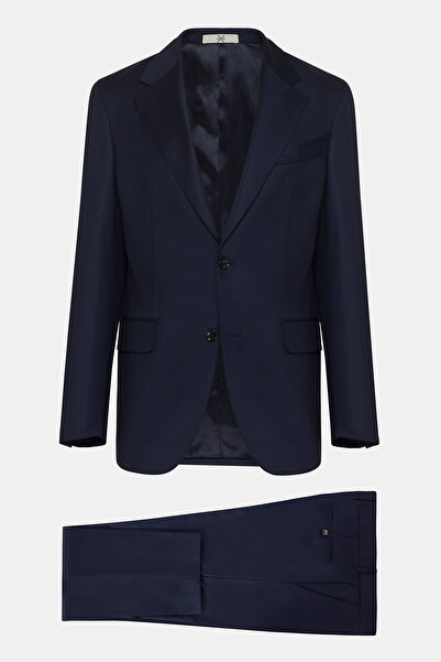 Edwards Erkek Lacivert Vitale Barberis Yün Takım Elbise