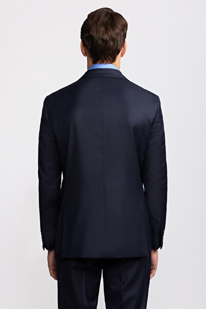 Edwards Erkek Lacivert Vitale Barberis Yün Takım Elbise