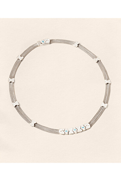 Luna Merdin Göbeklitepe Kolye Silver