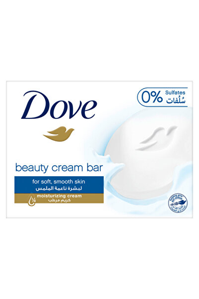 Dove Beauty Cream Soap Bar, for all skin types, Original, with ¼ moisturising...