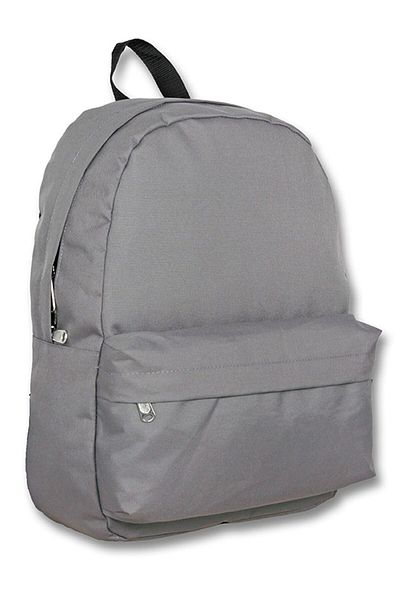 ÜMİT ÇANTA Cennec Gray Waterproof Fabric - Two-Eye School & Travel Backpack, Children & Adult