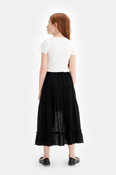 Tyess Bg Store Girls' Black Skirt 23Ss0Tj4303