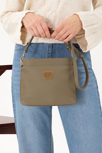 U.S. Polo Assn. Women's Khaki Crossbody Bag 50300282 -Vr027