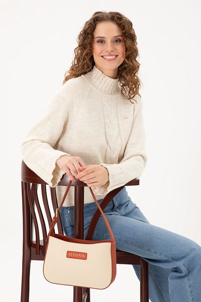 U.S. Polo Assn. Women's Cream Arm Bag 50300273 -Vr071