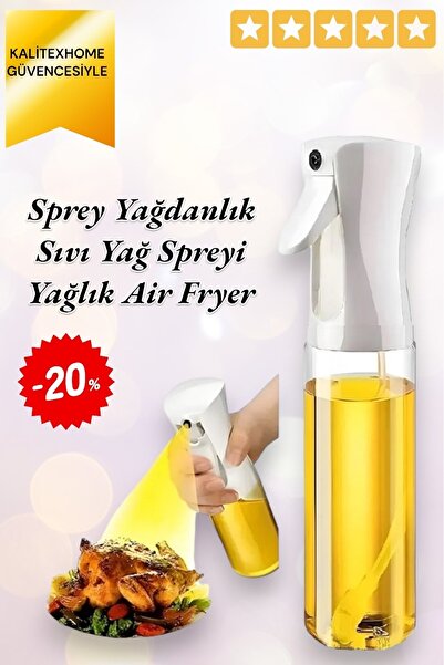 kalitexhome SPREY YAĞDANLIK AİRFRYER PÜSKÜRTME YAĞDANLIK