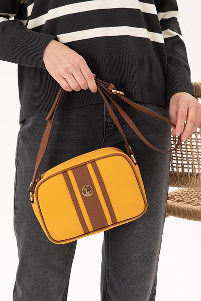U.S. Polo Assn. Women's Tan Crossbody Bag 50293672 -Vr099