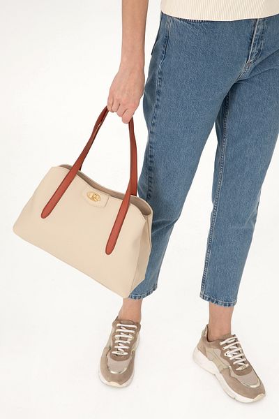 U.S. Polo Assn. Women's Cream Arm Bag 50300346 -Vr071