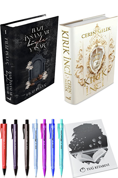 İndigo Kitap Bazı İnsanlar Böyle Yaşar Ciltli ve Kırık İnci Ciltli + Hediyeli