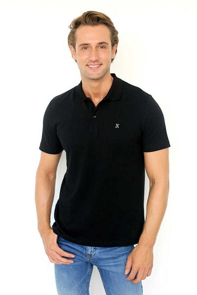 DOSXX Men's Polo Neck T-Shirt - Cotton