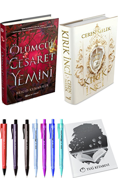 Epsilon Yayınevi Ölümcül Cesaret Yemini Ciltli ve Kırık İnci Ciltli + Hediyeli