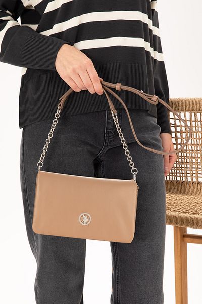 U.S. Polo Assn. Women's Mink Crossbody Bag 50300305 -Vr052